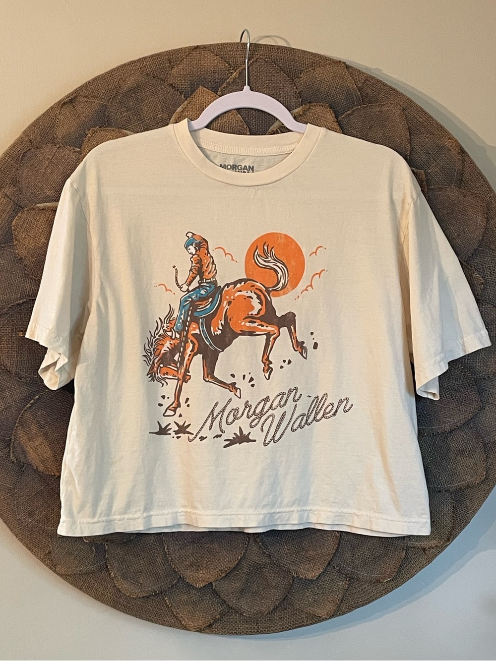 Morgan Wallen Cropped Graphic T-Shirt